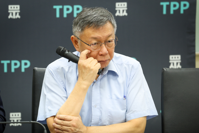 台北市幼兒園性侵案延燒，前市長柯文哲（圖）坦承任內處理該案還有很多改進的空間。圖/中央社