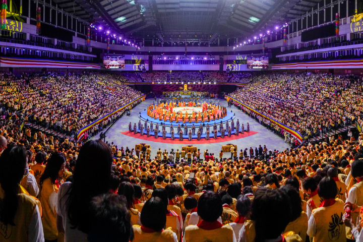 佛光山禪淨共修獻燈祈福法會　3月台北小巨蛋點亮全球