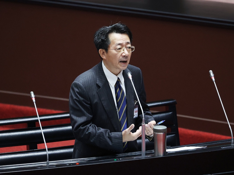 大法官提名人廖福特迴避違建問題稱，之後來了解。圖/中央社