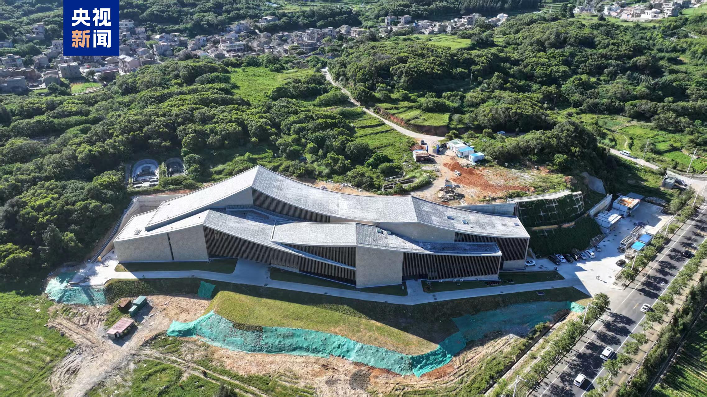 位在福建平潭的中國考古博物館殼丘頭分館，4月9日揭牌成立，是中國考古博物館首個分館。圖／取自央視新聞