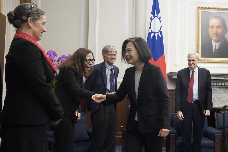 賴清德當選後兩岸情勢，美國派訪問團來台關切。圖/取自中央社