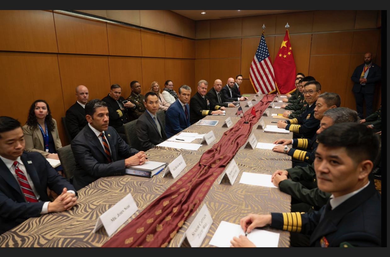 中美恢復防長對話　赫格塞斯關切共軍在台海行動　董軍要他「反對台獨」