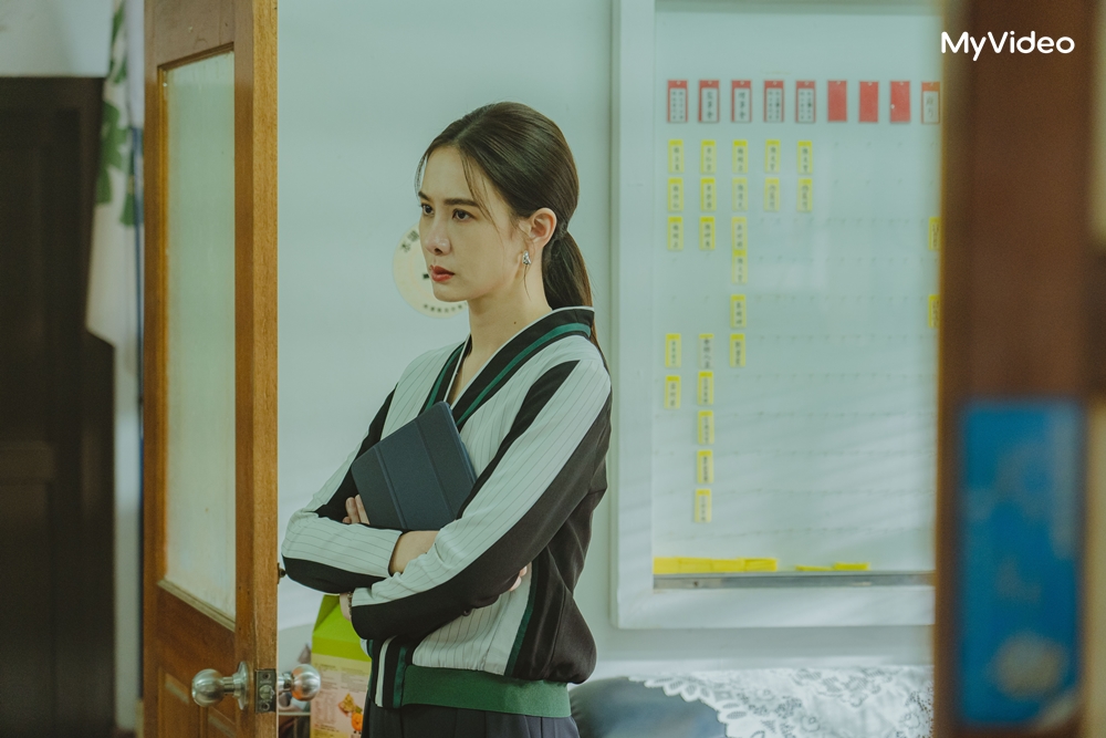安心亞在《女孩上場2》飾演鐵血教練。圖/MyVideo提供