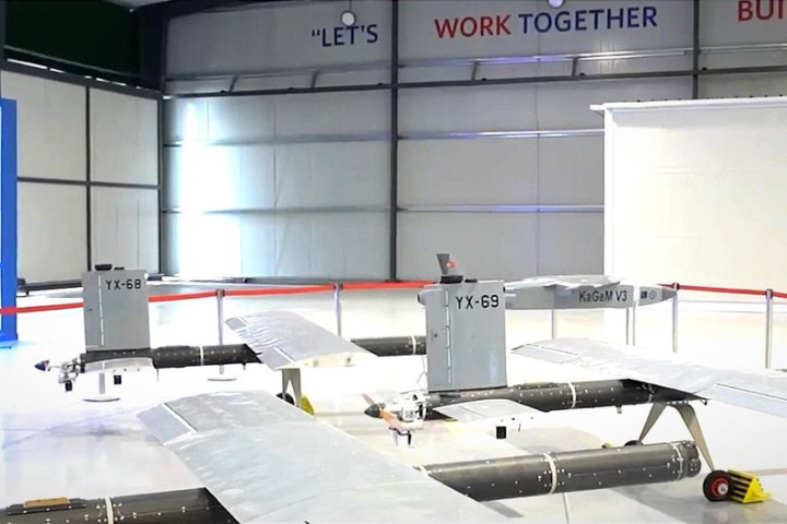 巴基斯坦與土耳其合作的無人機YiHA-III。圖/取自The STRATCOM bureau X 
