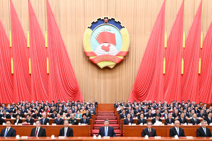 【有片】陸全國政協會議閉幕！政治決議通過「堅定不移推進祖國統一大業」