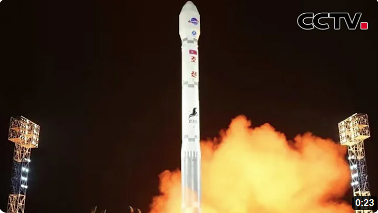 去年萬里鏡-1號偵察衛星發射成功。圖/取自《中國新聞》YT頻道