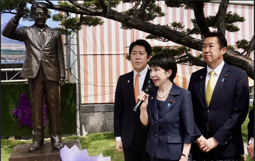 陸媒質疑高市早苗是「男版」安倍晉三