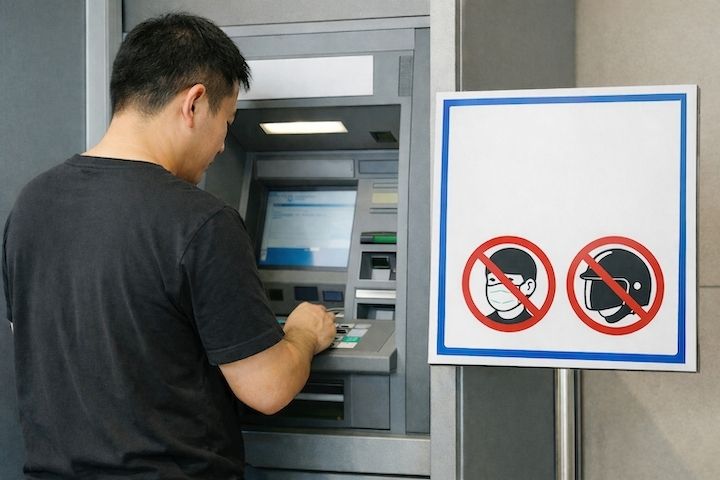 打詐新制上路　逾500台ATM試行臉部遮蔽示警