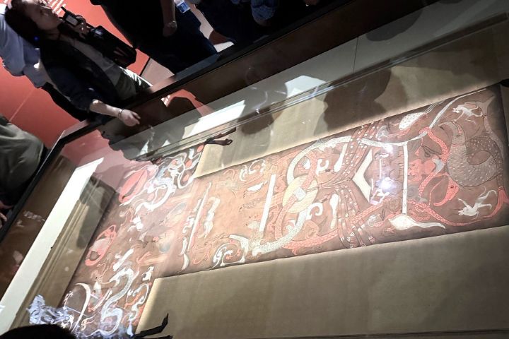 湖南省博2100年前馬王堆漢墓 　「辛追夫人」永生的執念