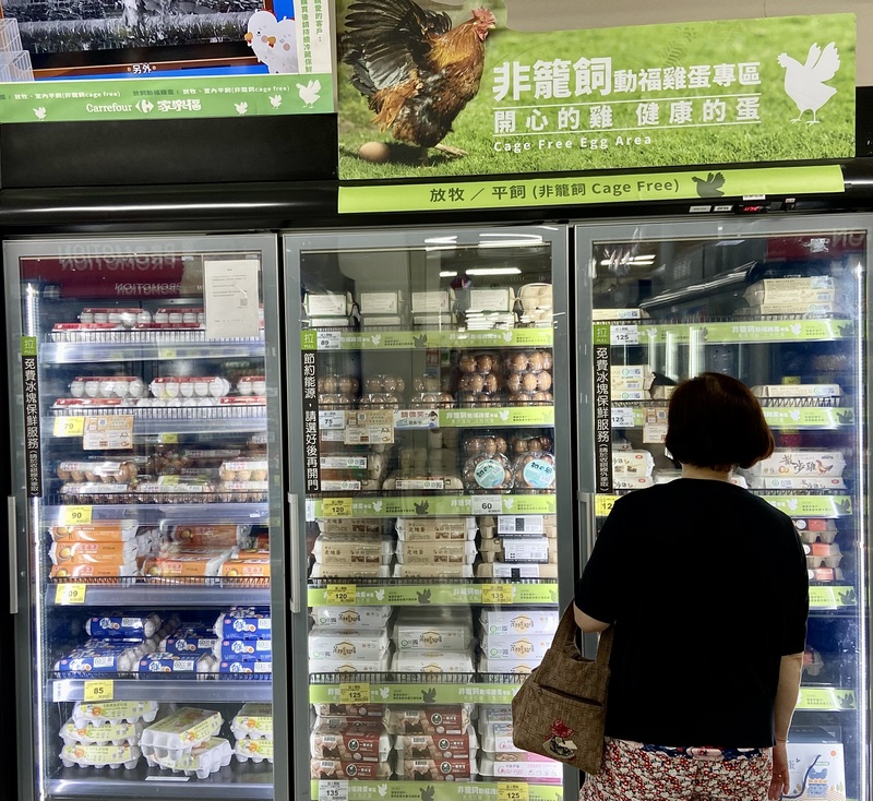天氣炎熱容易導致雞蛋變質，近日陸續有消費者反應買到「壞蛋」。圖/中央社