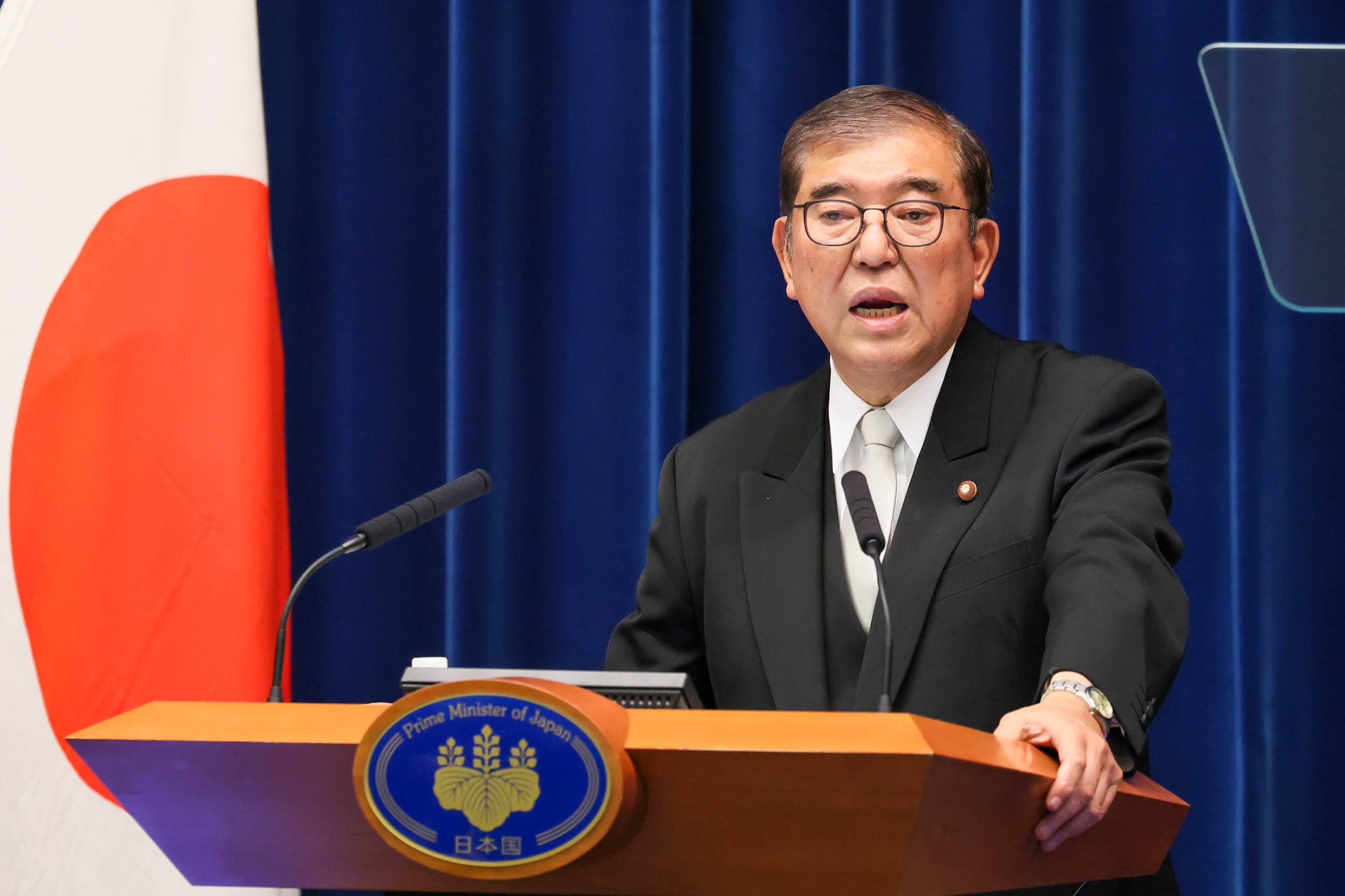石破茂預計15日在秘魯將與習近平會面。圖/取自日本首相官邸臉書