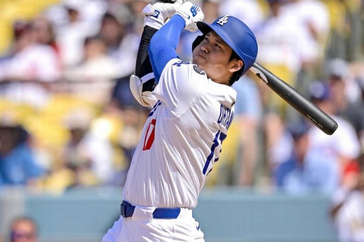 投手大谷翔平1局2K無失分 打者大谷2分砲 道奇擊敗國民