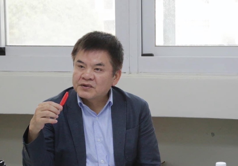 民進黨立委莊瑞雄日前在理髮院表示，在2018總統大選時「賭得要死」。圖／取自莊瑞雄臉書