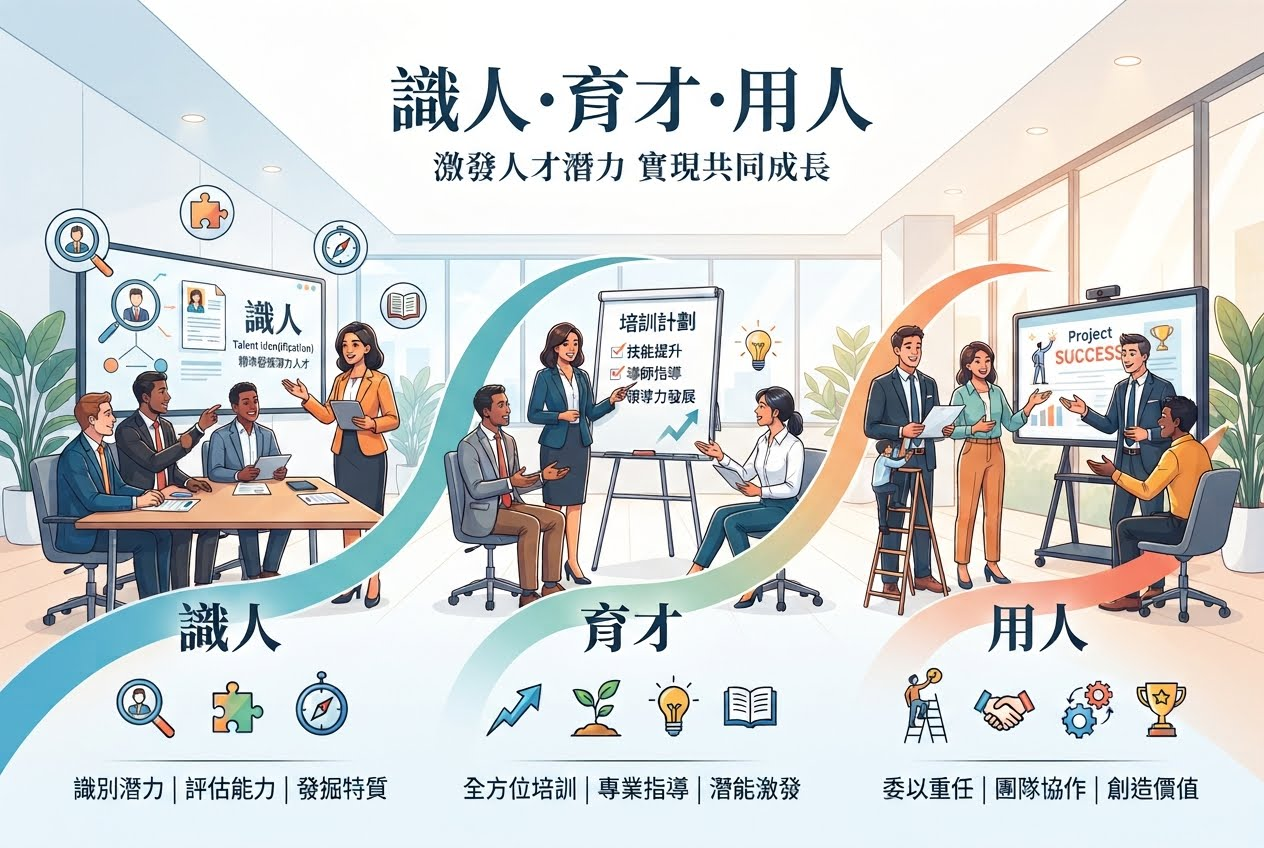 【梅花評論】人才培育系列三： 先識人，才能育才、用人：如何判斷一個人的責任半徑