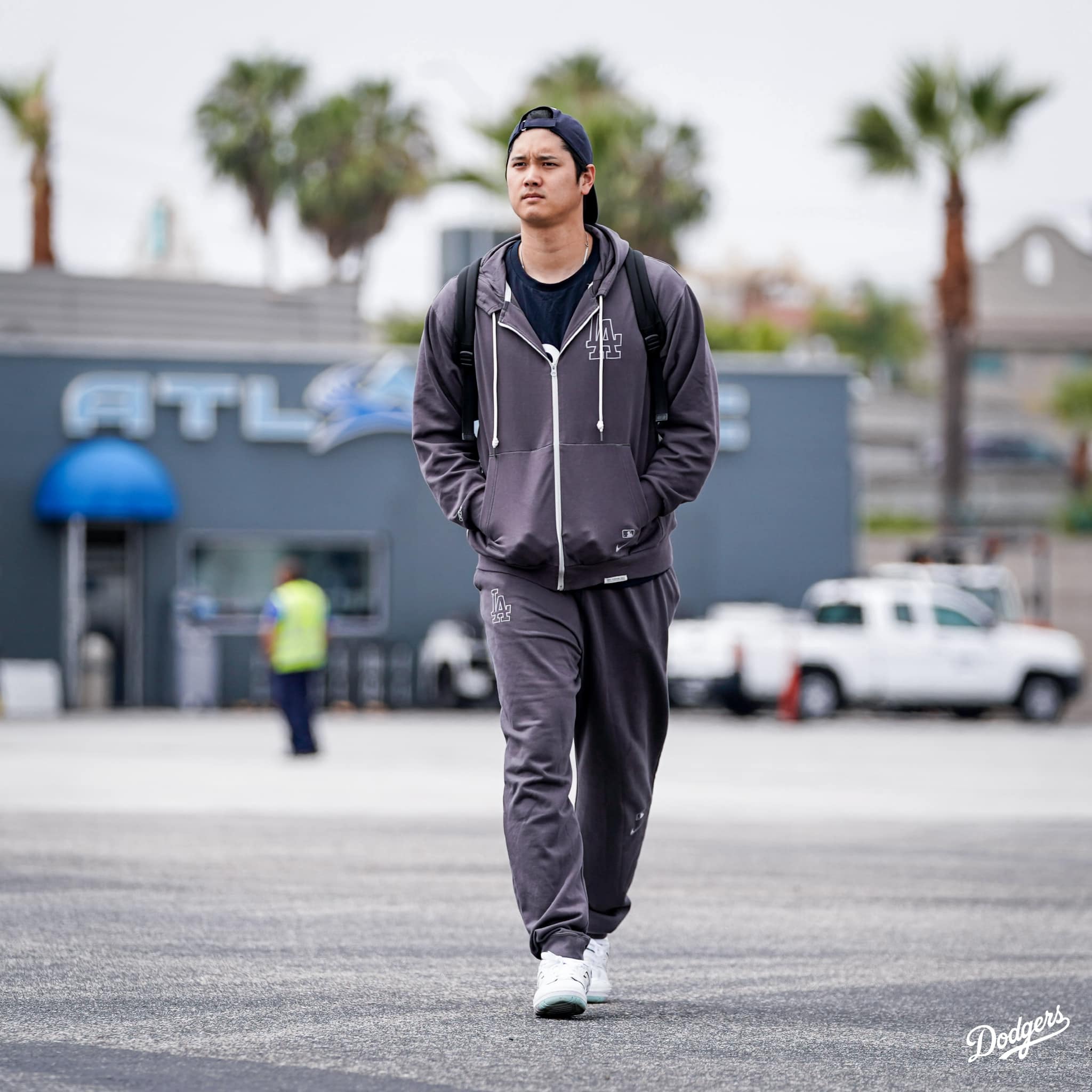 大谷翔平今天只有一支安打演出。 圖/取自Los Angeles Dodgers臉書
