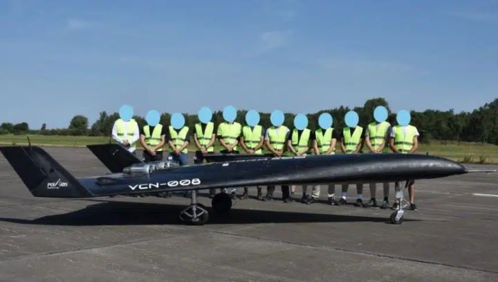 Cobra 600採用小型飛翼布局，最新原型機配置4具小型噴射發動機，最大起飛重量不到600公斤。圖/取自Polaris