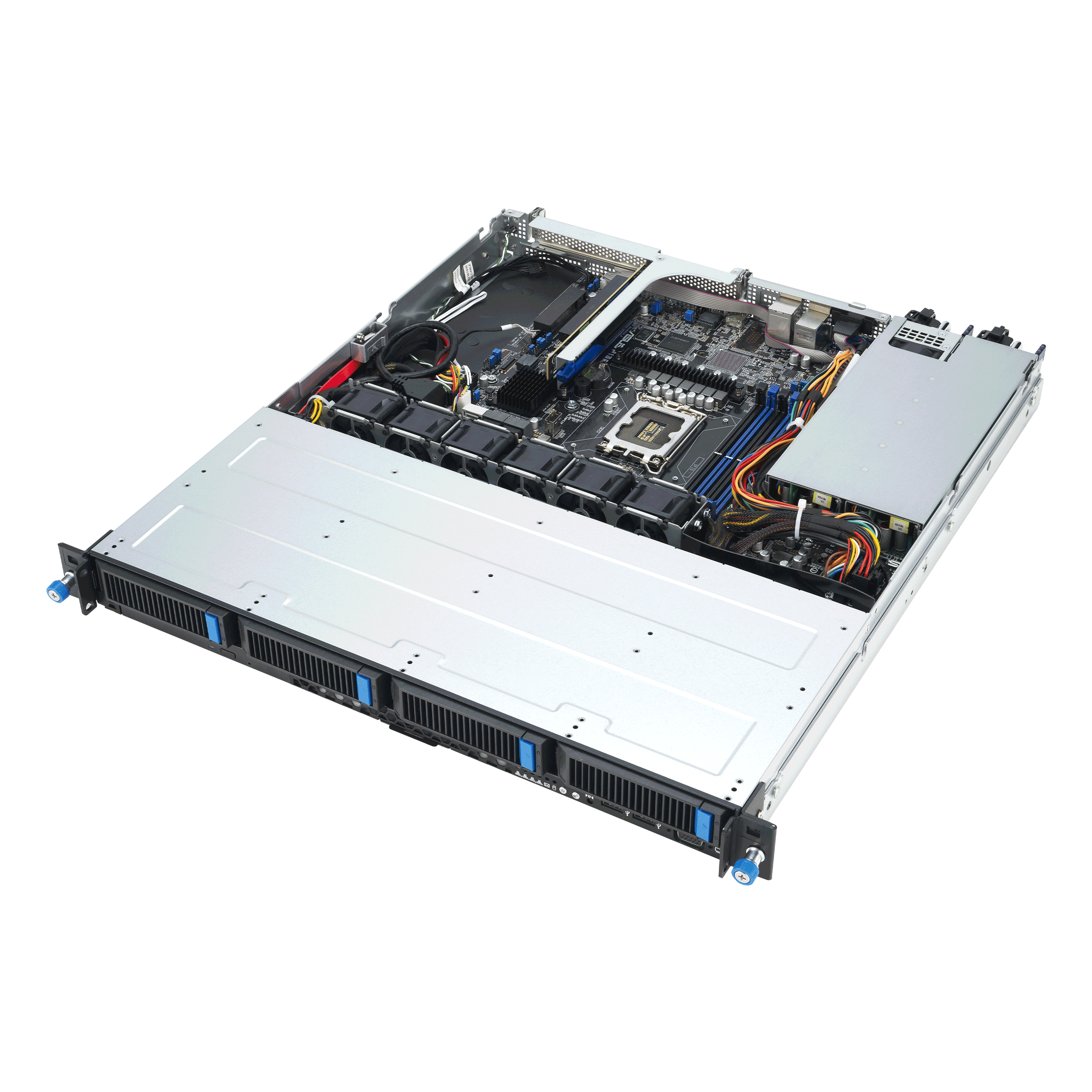 經精心設計的ASUS RS300-E12-RS4，可淋漓釋放八核心Intel Xeon E-2400系列處理器的極致運算力。圖/華碩提供
