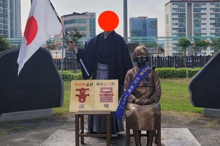 韓右翼團體破壞慰安婦塑像　李在明痛斥「人面獸心」要求警方徹查