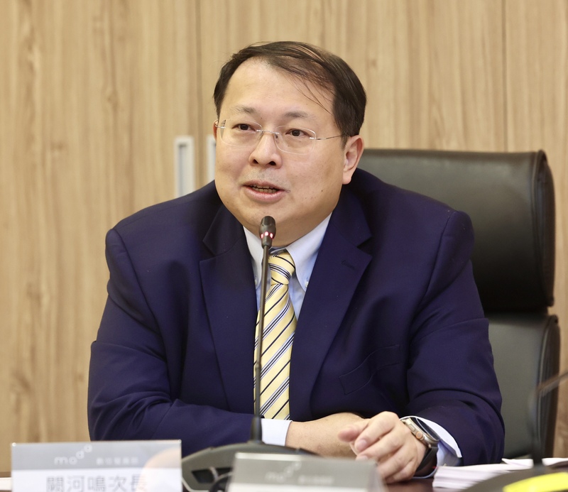 數位發展部政務次長闕河鳴22日召開出席記者會說明台馬海底電纜斷裂情形，預估2月才能修復。圖/中央社