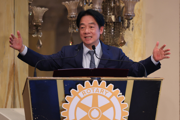 總統賴清德（圖）22日啟動「團結國家十講」。圖/中央社