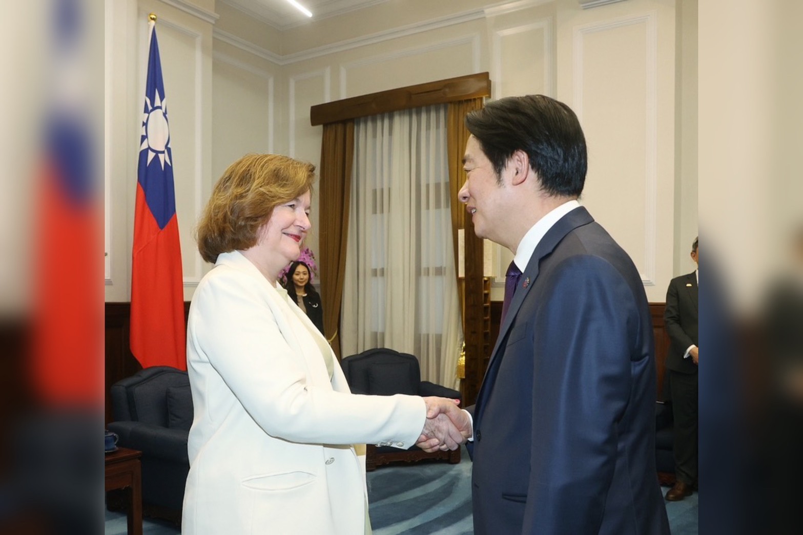 賴清德會歐洲民主之盾：台歐共抗假訊息與灰色地帶侵擾