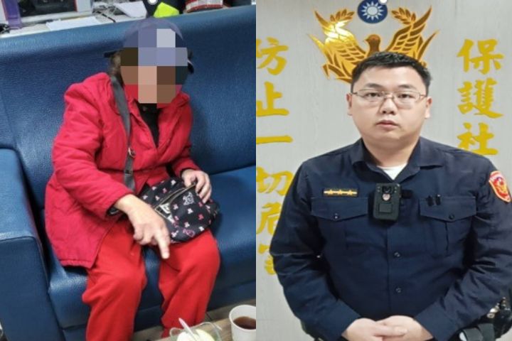 失智婦迷途天母街頭　士林警暖心安置助平安返家