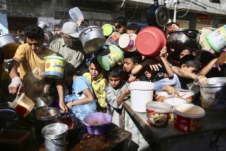 加薩面臨嚴重的人道危機，食物幾乎已經用罄。圖/取自Gaza Notification官方《推特》