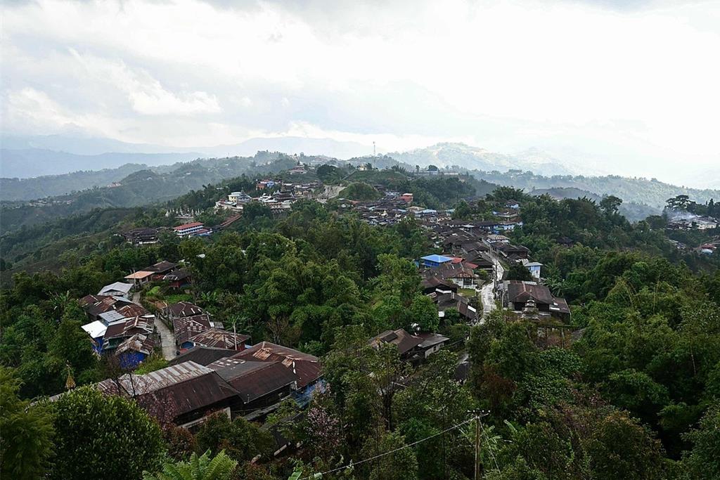 緬甸安全部隊9日在撣邦北部猛耶地區，再次搗毀電詐據點。圖為撣邦資料圖。圖/取自央視