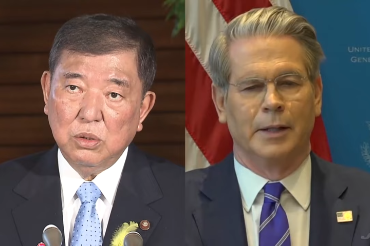 美財長貝森特周五東京會石破茂　力求加速談判進度