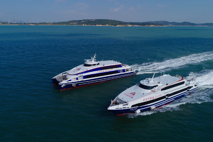 慶祝「小三通」25週年　邱垂正致詞提軍機、軍艦擾台