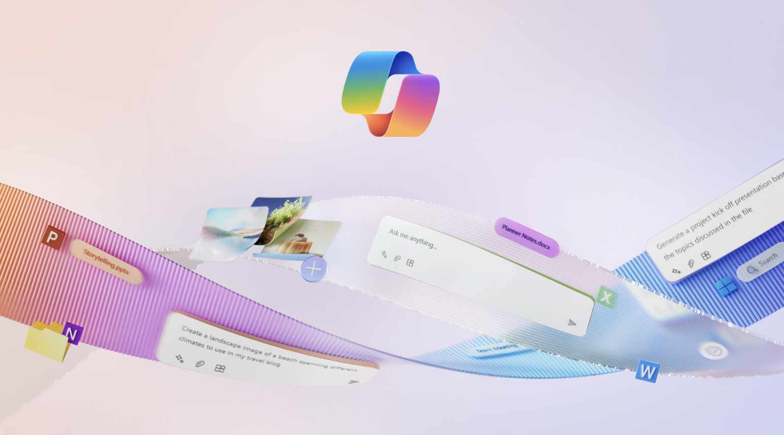 微軟針對消費者發表名為「Copilot Pro」的高階版Copilot人工智慧服務。圖/取自微軟官網