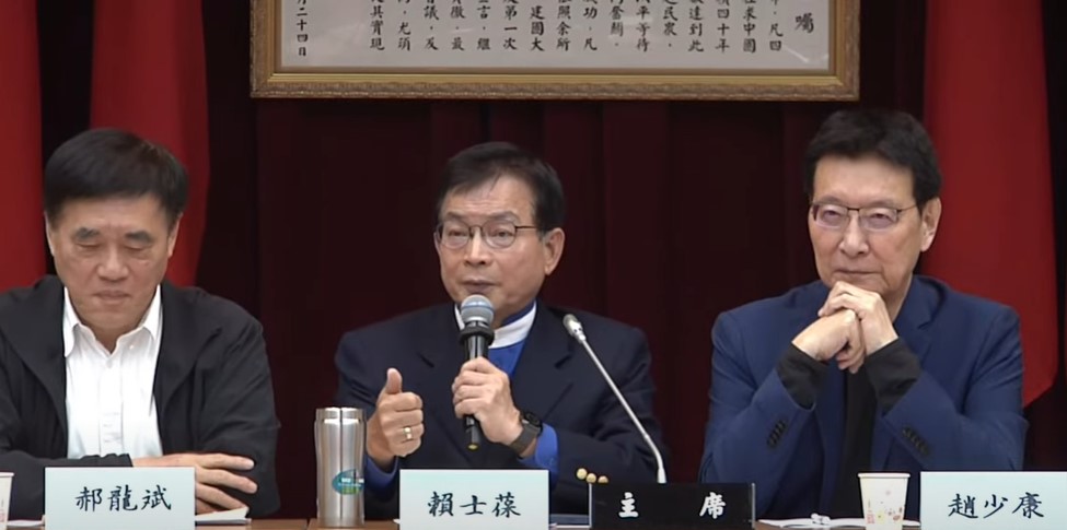 準總統賴清德向對岸遞出對話橄欖枝，立委賴士葆：沒「九二共識一中各表」就沒對話基礎。圖/記者林睿康攝