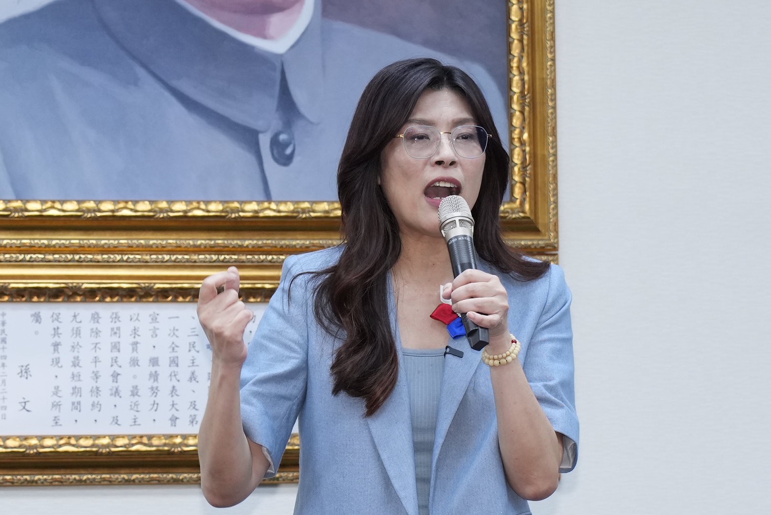【決戰藍黨魁】鄭麗文勝選感言：強調兩岸絕不能戰、任內必讓政黨輪替