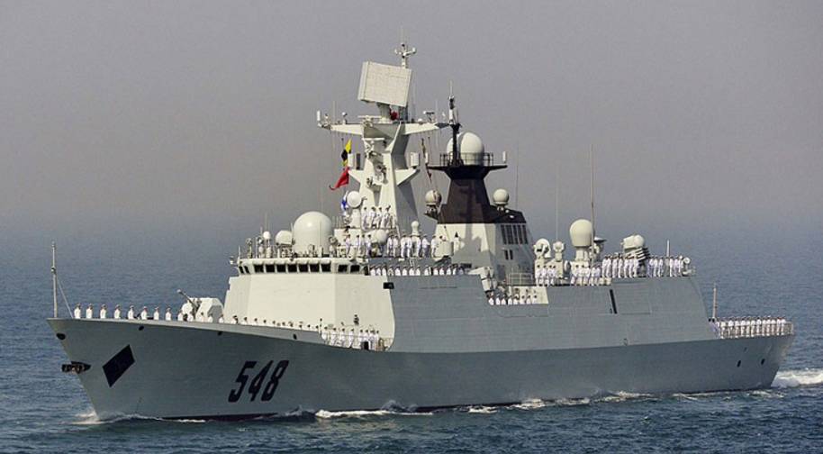 【聯合利劍-2024A演習】陸艦「益陽號」逼近彭佳嶼 海巡「宜蘭艦」驅離