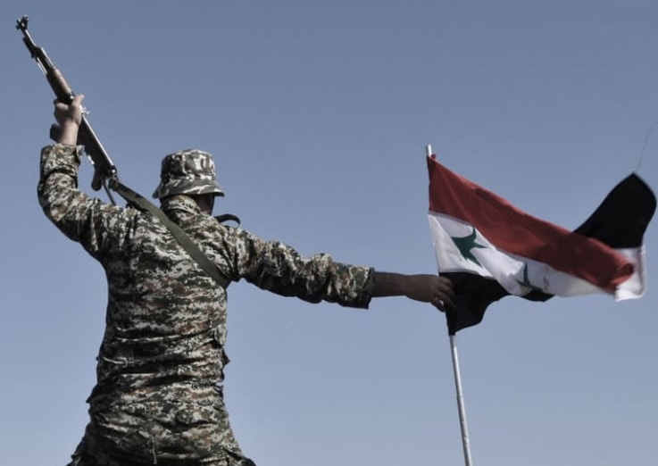 阿薩德垮台後，中東局勢動盪，多國謹慎應對恐怖組織新政權。圖/取自@ syrian.defense.ministry IG