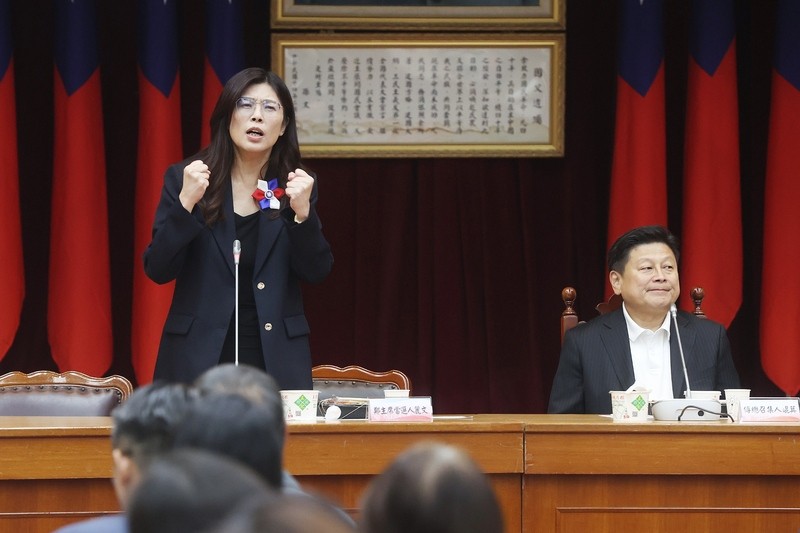 恭喜藍新黨魁賀電獨缺民進黨！鄭麗文嘆賴清德沒格局　
