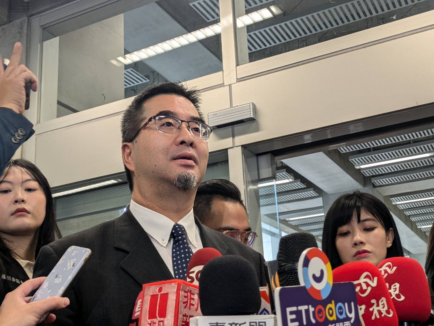 馬英九基金會執行長蕭旭岑表示，會被「中國台北」用語傷到的只有民進黨及側翼人士。圖/馬英九基金會提供