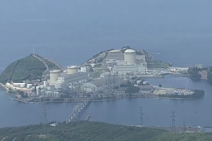 美濱核電廠3號機已順利重新啟動發電。圖/取自NHK官方《YouTube》頻道