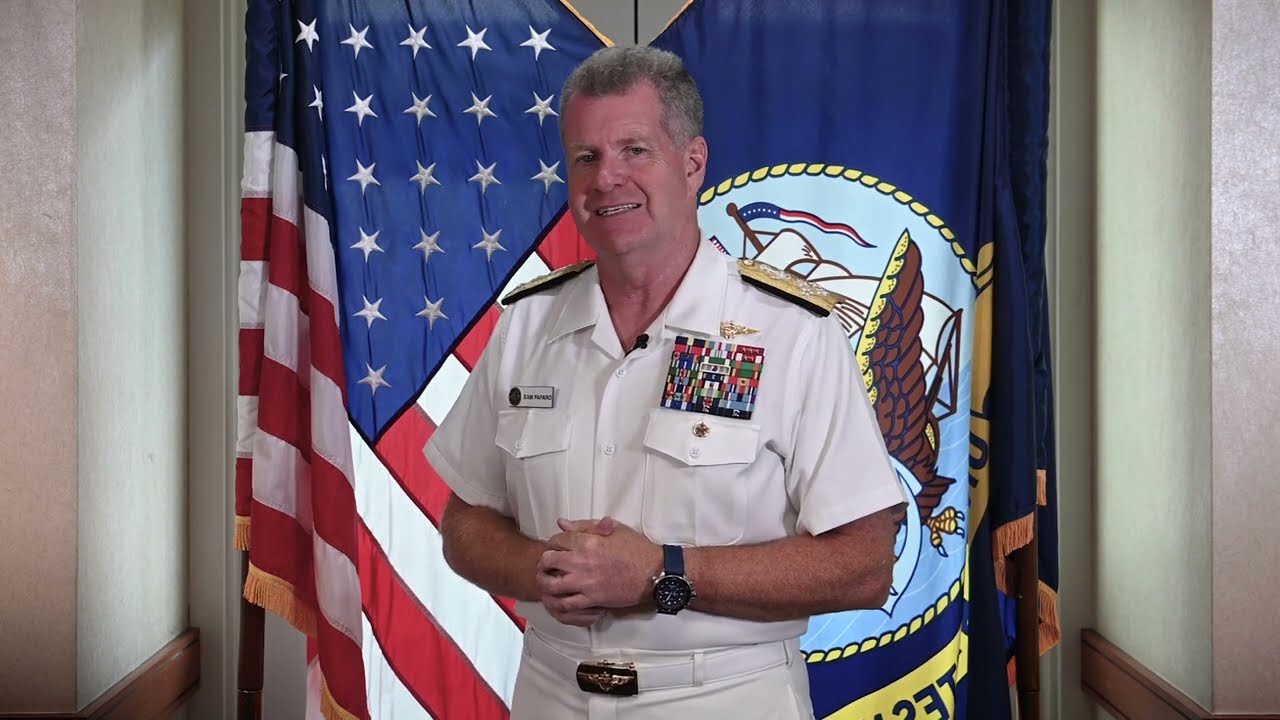 美印太司令部司令帕帕羅上將直指，解放軍此類演習實質上已是「攻台預演」。圖／取自Admiral Samuel Paparo FB