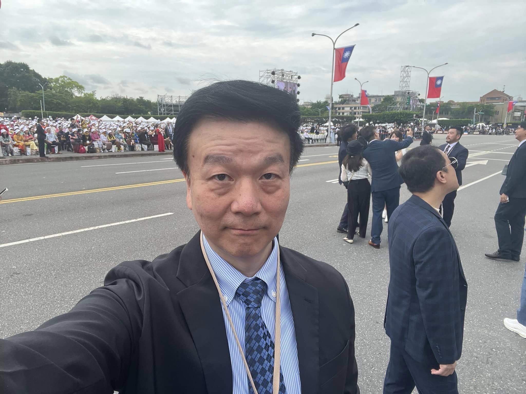 退役少將于北辰力挺民進黨政策會執行長王義川，強調「電視前面不能亂講嗎？」主張王義川也應擁有言論自由。圖/取自于北辰臉書