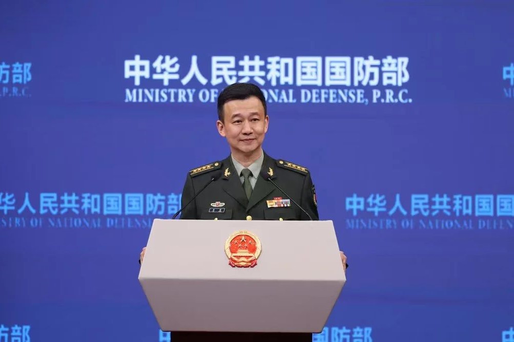 大陸國防部新聞局發言人吳謙27日表示，東部戰區對台組織戰備警巡和聯合演訓是對台獨的懲戒。圖/取自大陸國防部官網