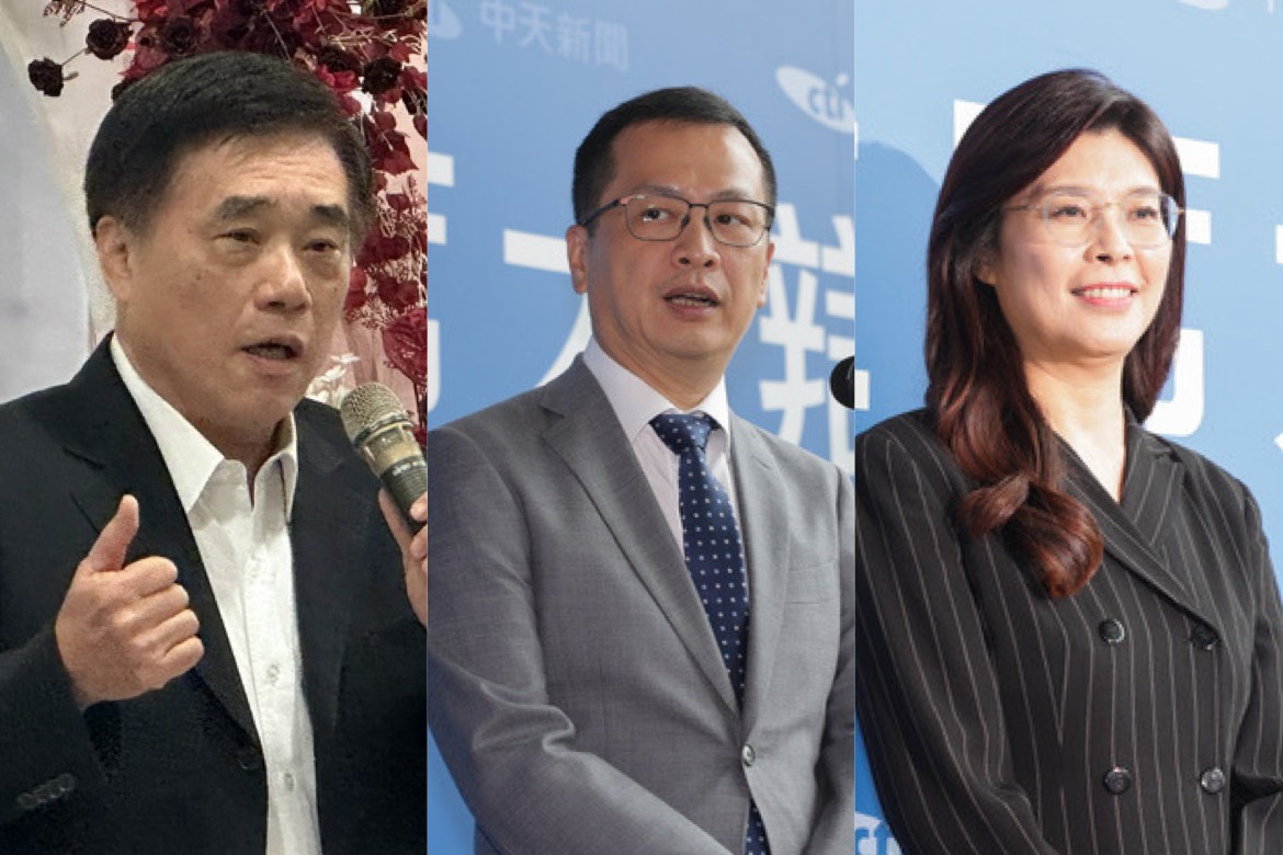 國民黨主席選舉在即　郝龍斌、鄭麗文、羅智強搶攻台中 