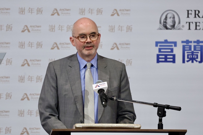 美國AIT台北處長谷立言日前表示，美國可協助台灣實現能源多元化與穩定供應。圖／中央社