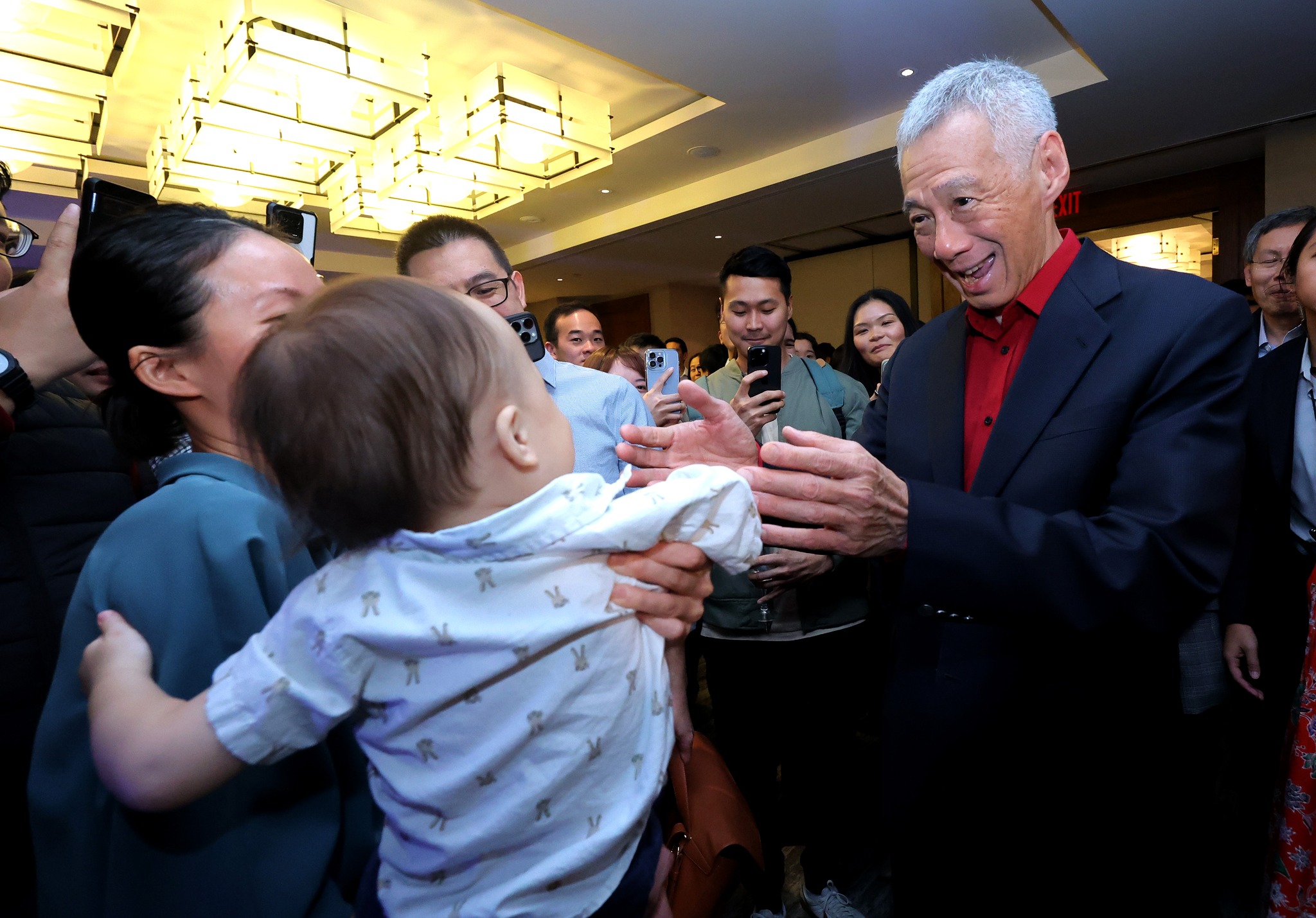 新加坡國務資政李顯龍將於24至29日訪問中國大陸，資料照取自Lee Hsien Loong臉書。