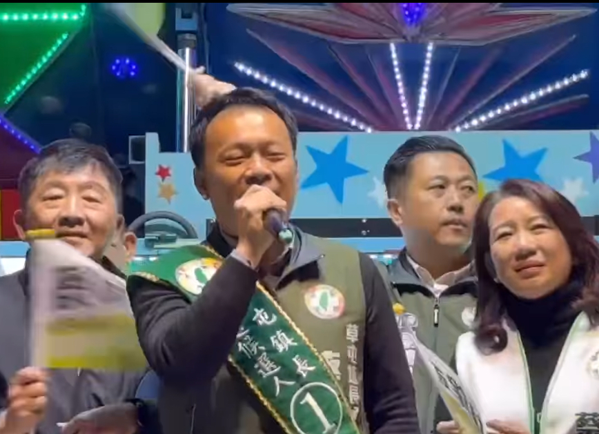 草屯鎮長落選人蔡銘軒表示，是個人努力不夠，尊重選民決定。圖/取自蔡銘軒臉書