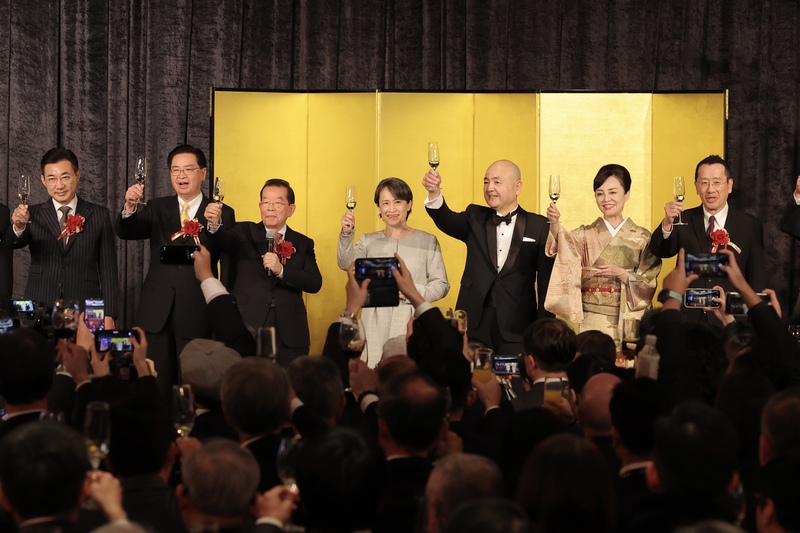 蕭美琴出席日皇華誕酒會　盼台日持續守護區域和平