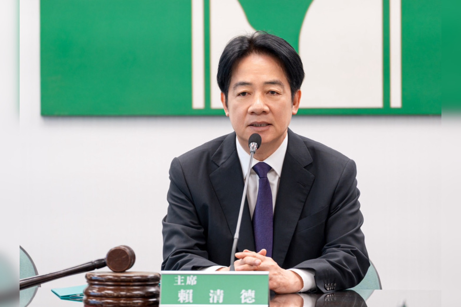 總統賴清德於首波大罷免結束後，首次出席民進黨中常會。（民進黨提供）圖/中央社