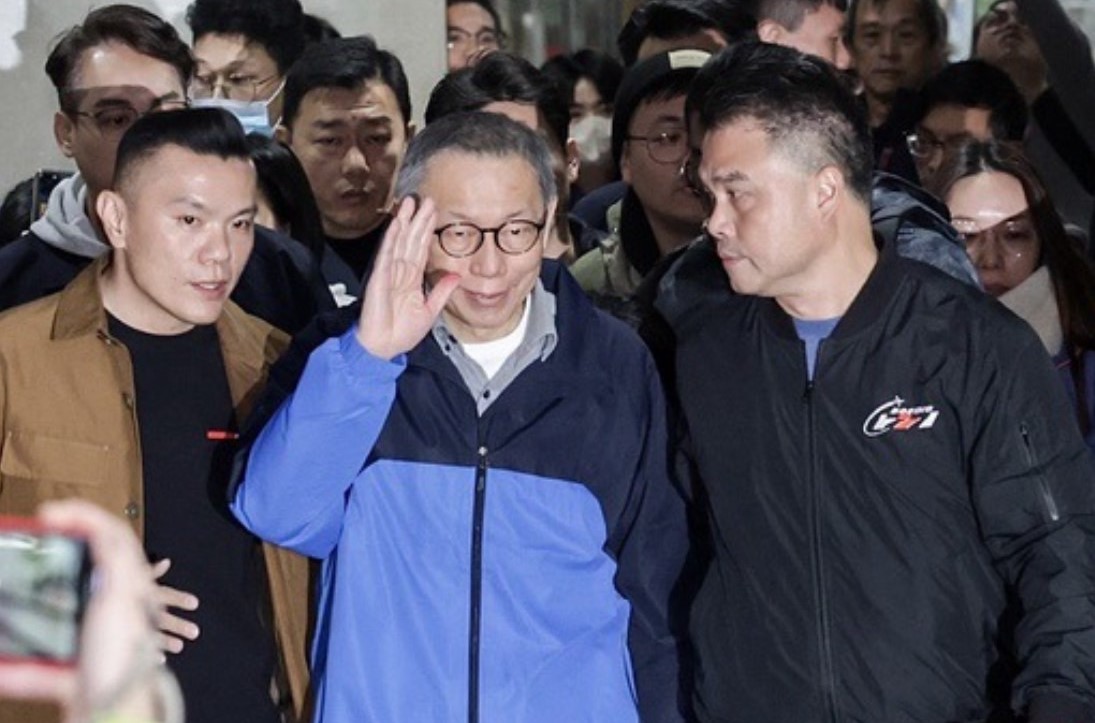 民眾黨主席柯文哲今天表示，他還是相信他不會貪污圖利違法。圖/中央社