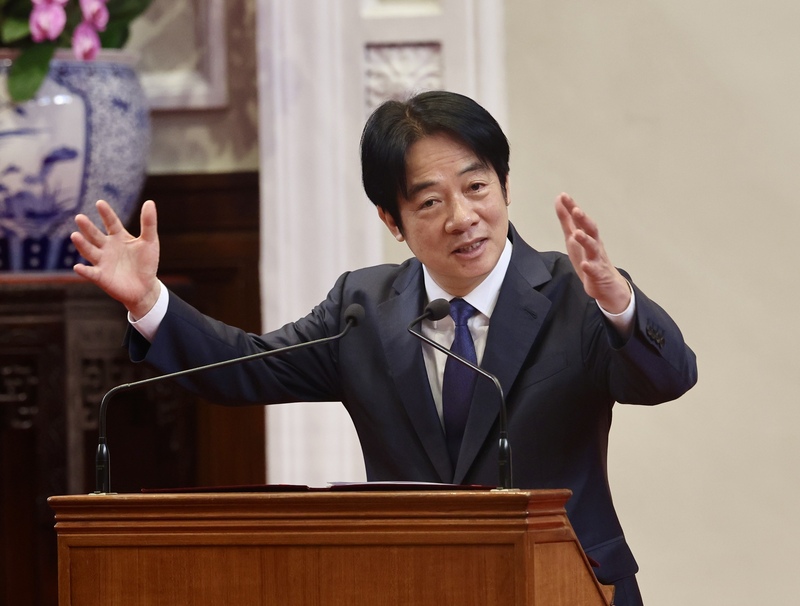 相較國民黨鬆散，民進黨在賴清德領導下展現強有力組織與效率。圖／中央社