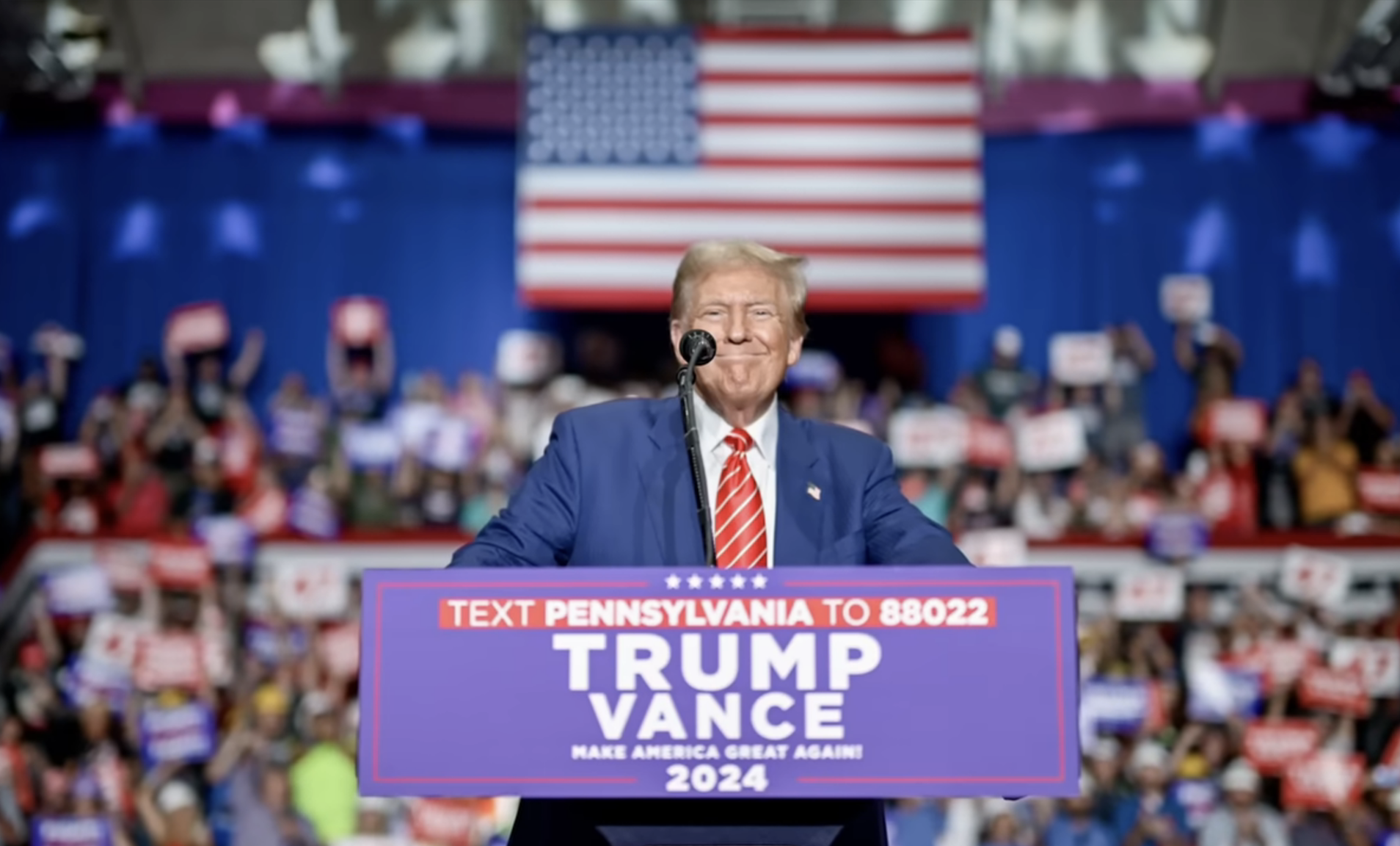 美國前總統川普即將重返白宮。圖／取自 Donald J Trump Youtube頻道